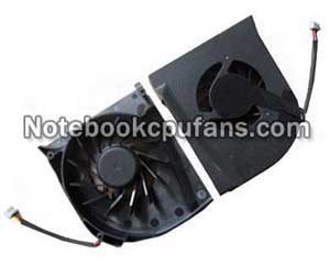Replacement for Hp Pavilion Dv6802ax fan